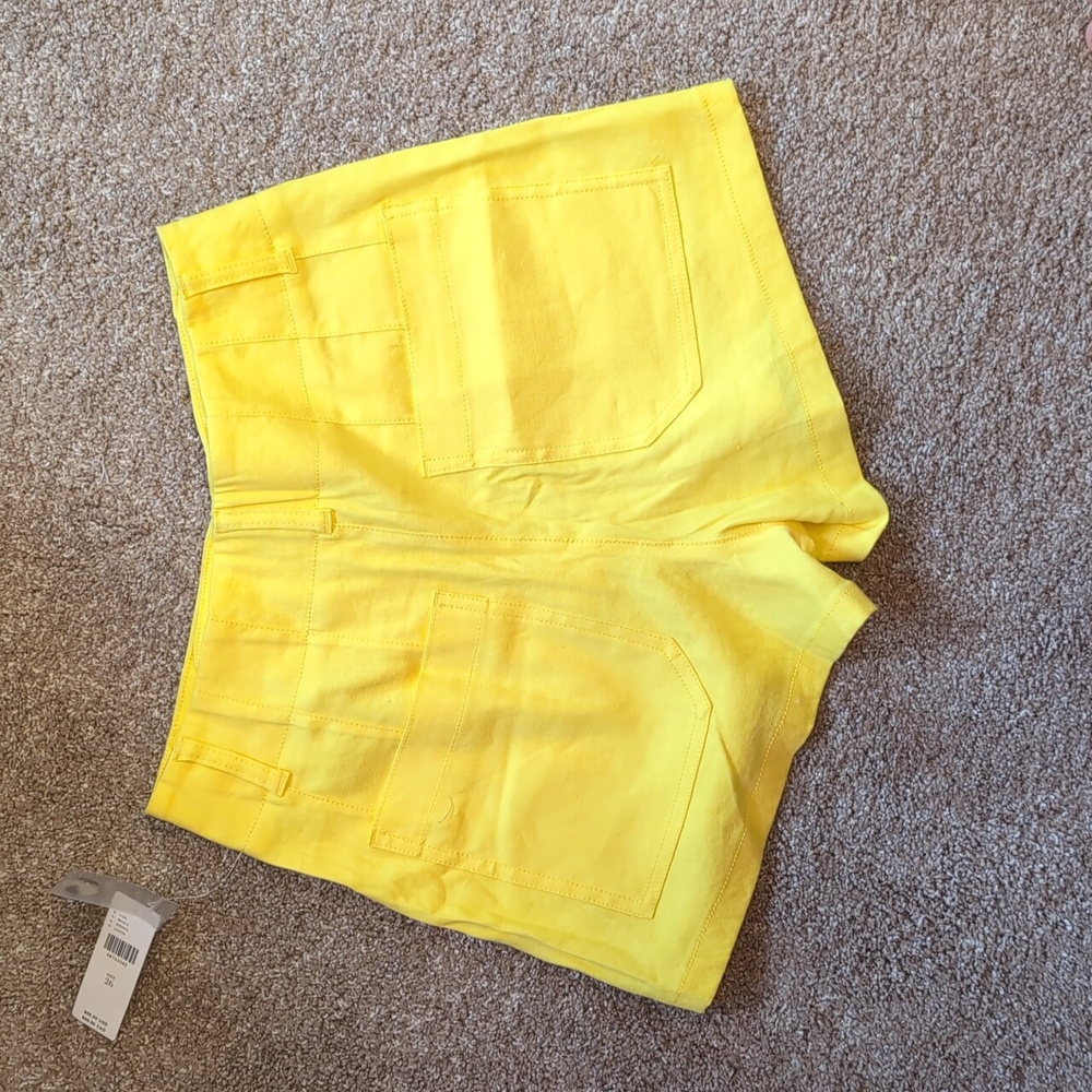The Colette Linen Blend Shorts By Maeve - Picture 6 of 6